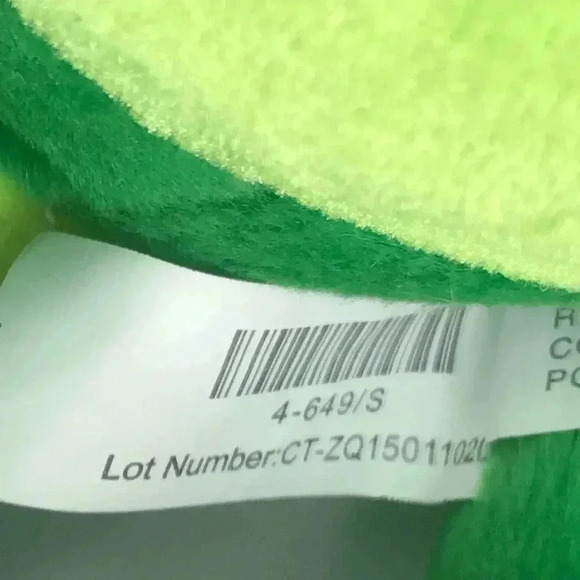 CLASSIC TOY PLUSH GREEN DINOSAUR SUNGLASSES AND HEADPHONES STUFFED ANIMAL - Picture 5 of 14